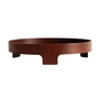 Design House Stockholm - Bridge Tablett Ø 42 cm, rot