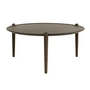 Design House Stockholm - Aria Beistelltisch high, Ø 90 x 42,5 cm, Eiche dunkel