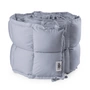 Sebra - Baby-Bettnestchen, abgesteppt / dusty blue