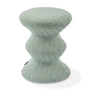 POLSPOTTEN - Zig Zag Hocker, Soft, hellgrün