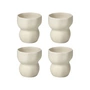 Broste Copenhagen - Limfjord Becher 200 ml, beige (4er-Set)