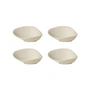 Broste Copenhagen - Limfjord Teller, 10,6 x 10 cm, beige (4er-Set)
