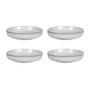Broste Copenhagen - Nordic Sand Schale tief, Ø 22,5 x H 4,8 cm (4er-Set)