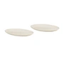Broste Copenhagen - Nordic Vanilla Servierplatte, 22 x 13,6 cm (2er-Set)