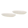 Broste Copenhagen - Nordic Vanilla Servierplatte, 30 x 17 cm (2er-Set)