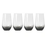 Broste Copenhagen - Smoke Trinkglas, 550 ml, grau (4er-Set)