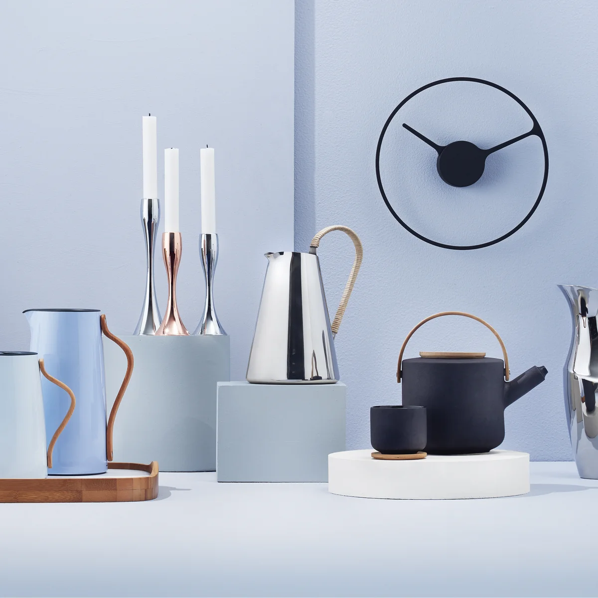 Emma, Theo, Reflection und Time von Stelton