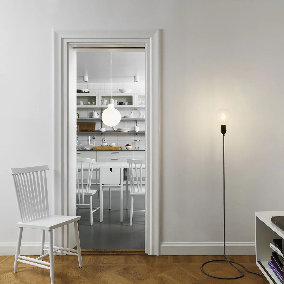 フロアスタンド DESIGN HOUSE Stockholm Cord floor lamp Cord lamp from Design House Stockholm - NordicNest.com