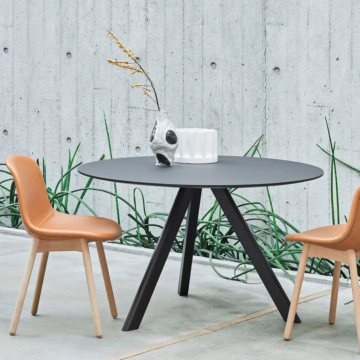 HAY CPH 20 ROUND / Φ90 Copenhague Table CPH 20 Table round Ø 90 cm Hay | HAY CPH 20