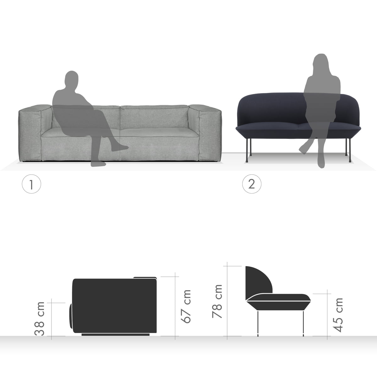 DesignSofa online kaufen Connox Shop
