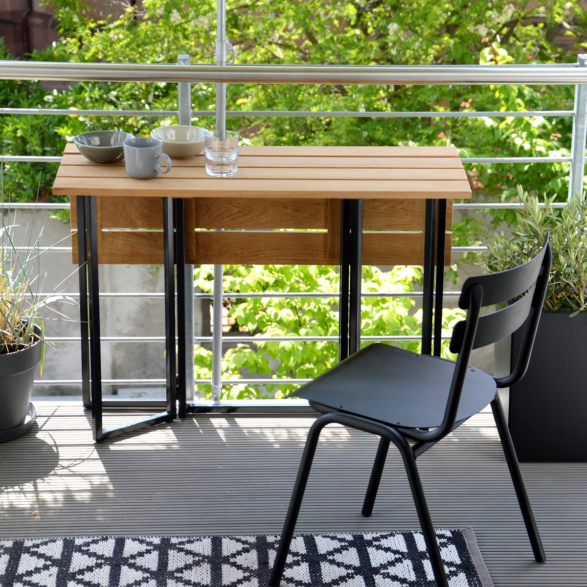 Time Klapptisch aus Teak von Jan Kurtz | Connox