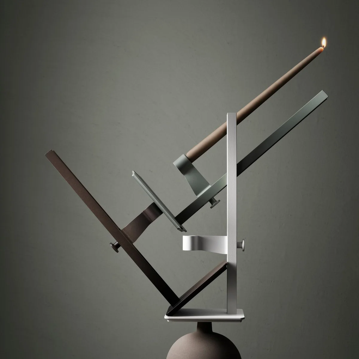 String - Museum Kerzenhalter