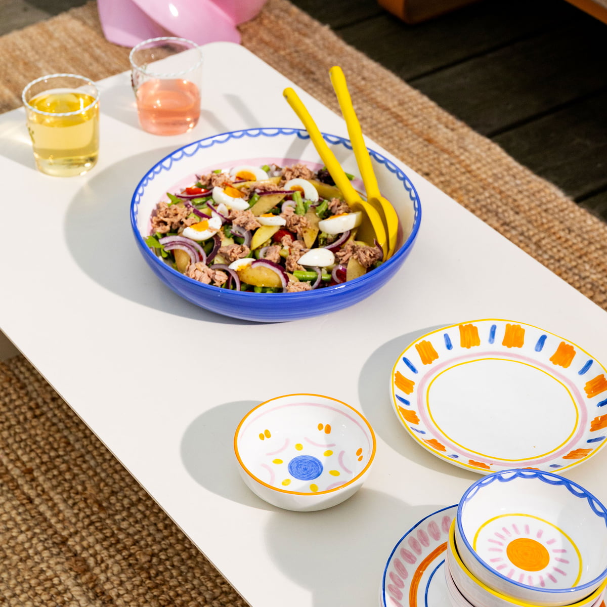 Boavista Salatschale Ø 30 cm, blau von &klevering