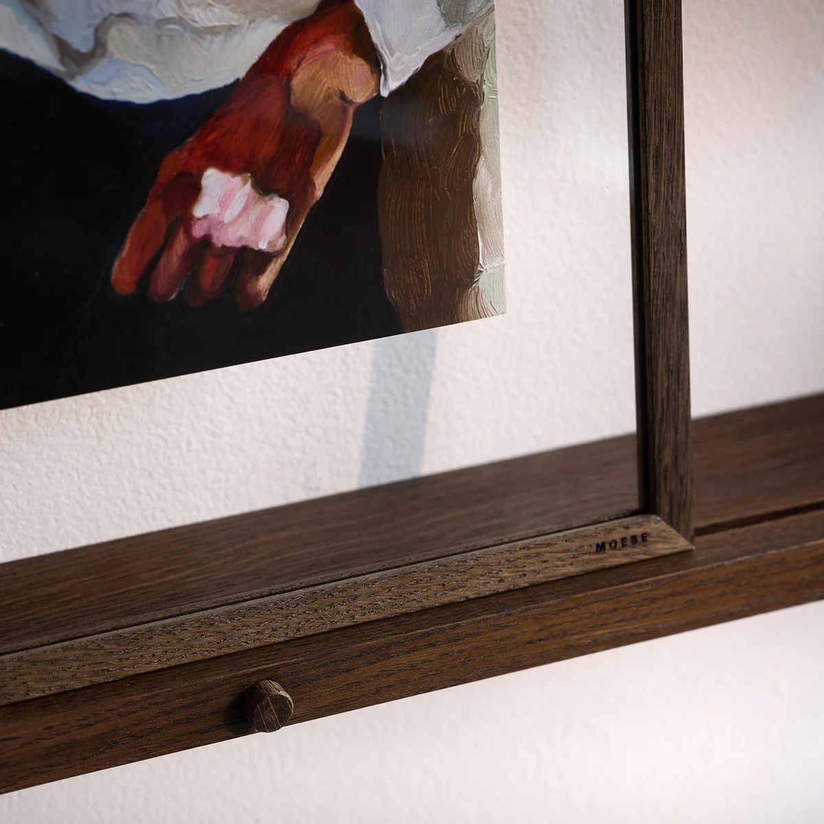 Moebe - Gallery Shelf 115 cm, Eiche geräuchert