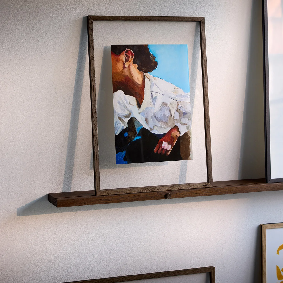 Moebe - Gallery Shelf 115 cm, Eiche geräuchert