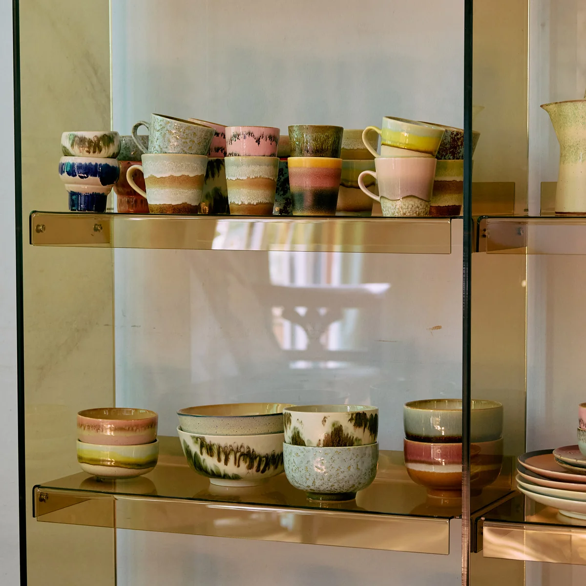 HKliving - 70's Nudelschale, Kaffeebecher, Cappuccino Tasse