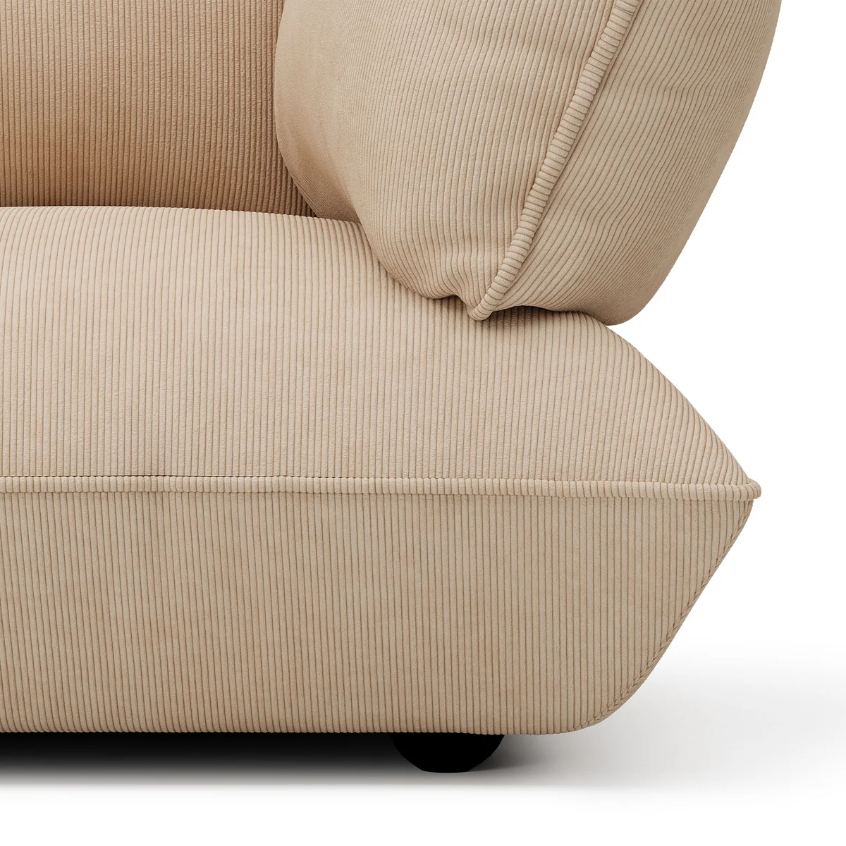 Fatboy - Sumo Eck-Modul rechts, beige (Cord)