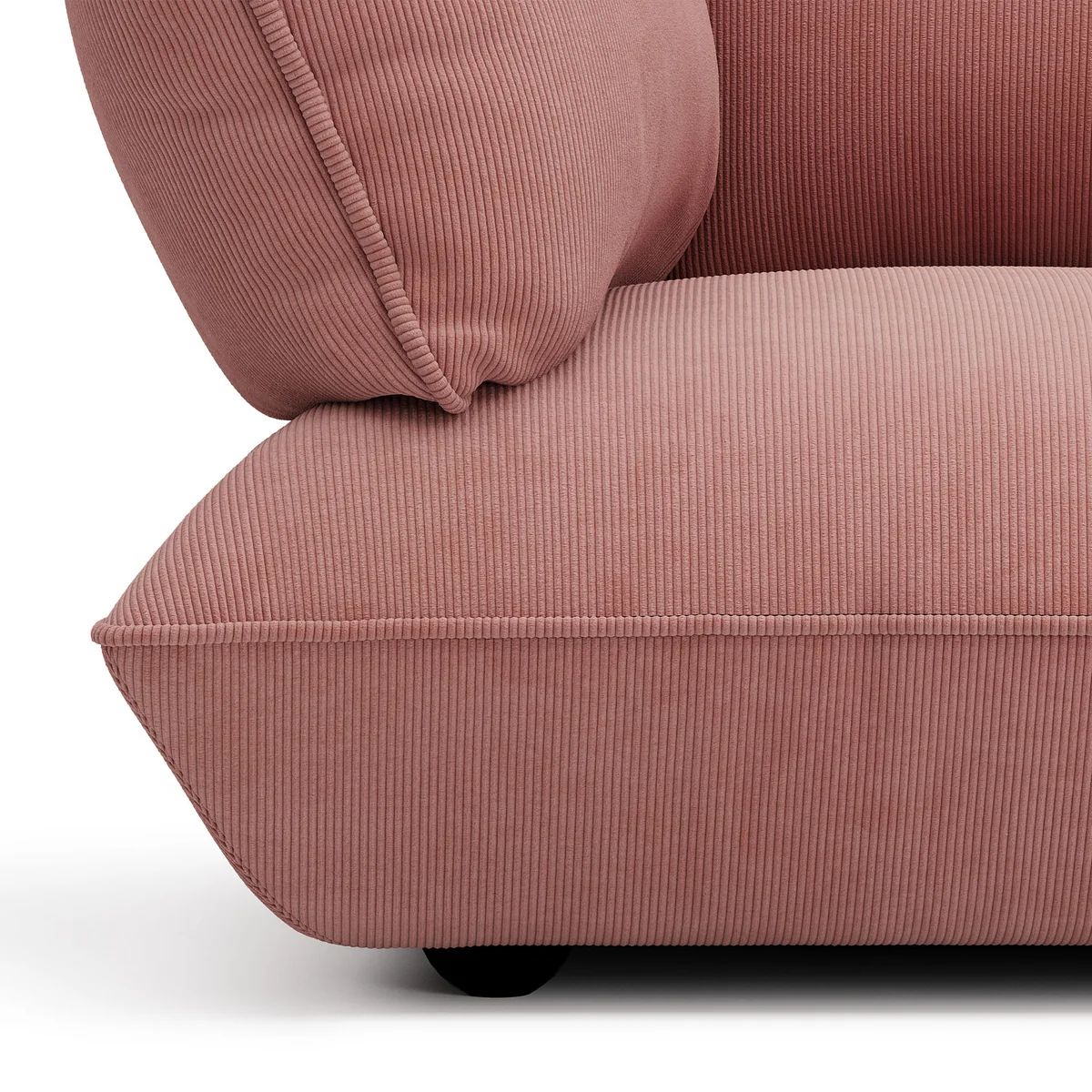 Fatboy - Sumo Eck-Modul links, soft pink (Cord)