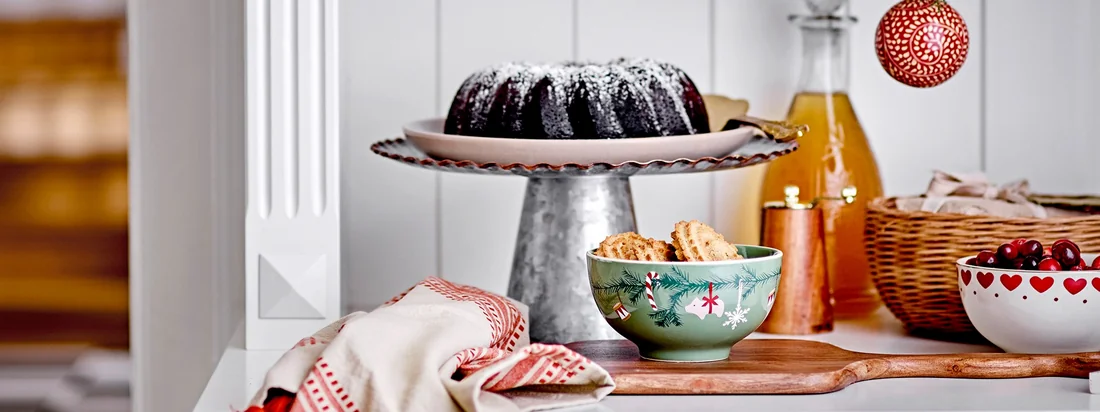 Bloomingville - Jolly Weihnachtsbecher mit Henkel