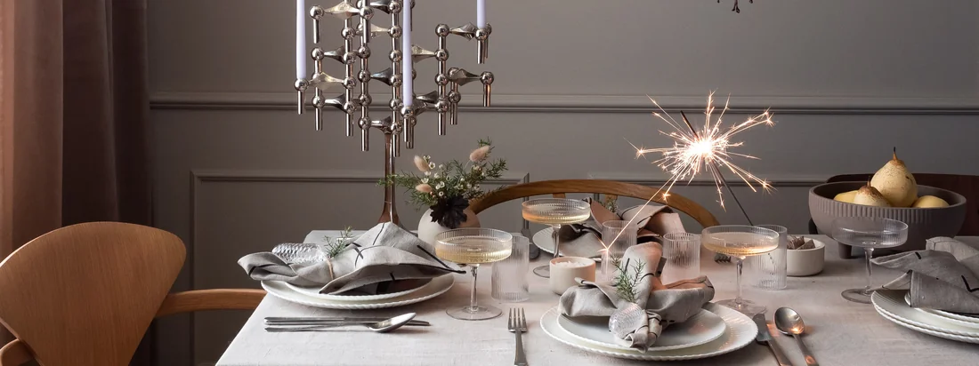 Stoff Nagel Kerzenhalter