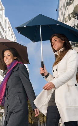 Accessoires für den Alltag: Regenschirme für die nassen Tage, Eiskratzer für den Winter sowie Aschenbecher für die Party!