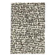 nanimarquina - Black on white Teppich