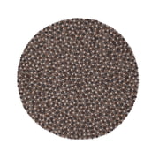 myfelt - Filzkugelteppich rund multi