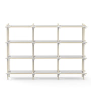 Menu - Stick System, grau / Esche hell