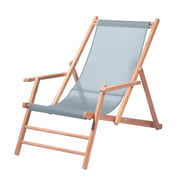 Jan Kurtz - Maxx Deckchair Teakholz Kunststoffgewebe