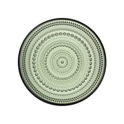 Iittala Kastehelmi Großer Dekoteller Grau - Mundgeblasenes Glas 26 Cm Durchmesser