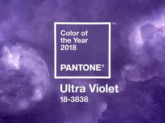 2018 wurde die Pantone Farbe 18-3838 vom Pantone Color Institute zur Farbe des Jahres 2018 gekürt.