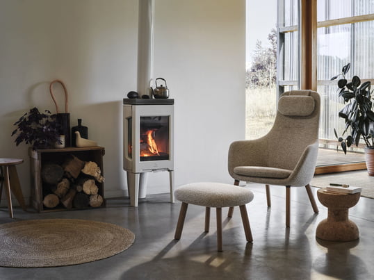 Der HAL Lounge Chair von Vitra im gemütlichen Ambiente