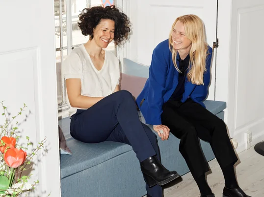 Isabel Ahm und Signe Lund