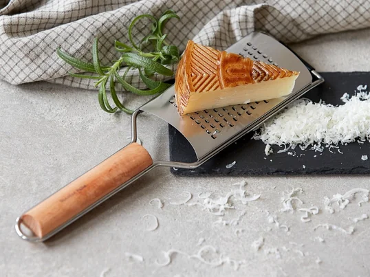 Nicolas Vahé - Fine Reibe, Buche natur / Edelstahl