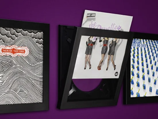 Art Vinyl - Flip Frame schwarz