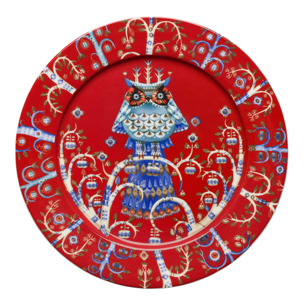 Iittala - Taika Teller flach Ø 27 cm, rot