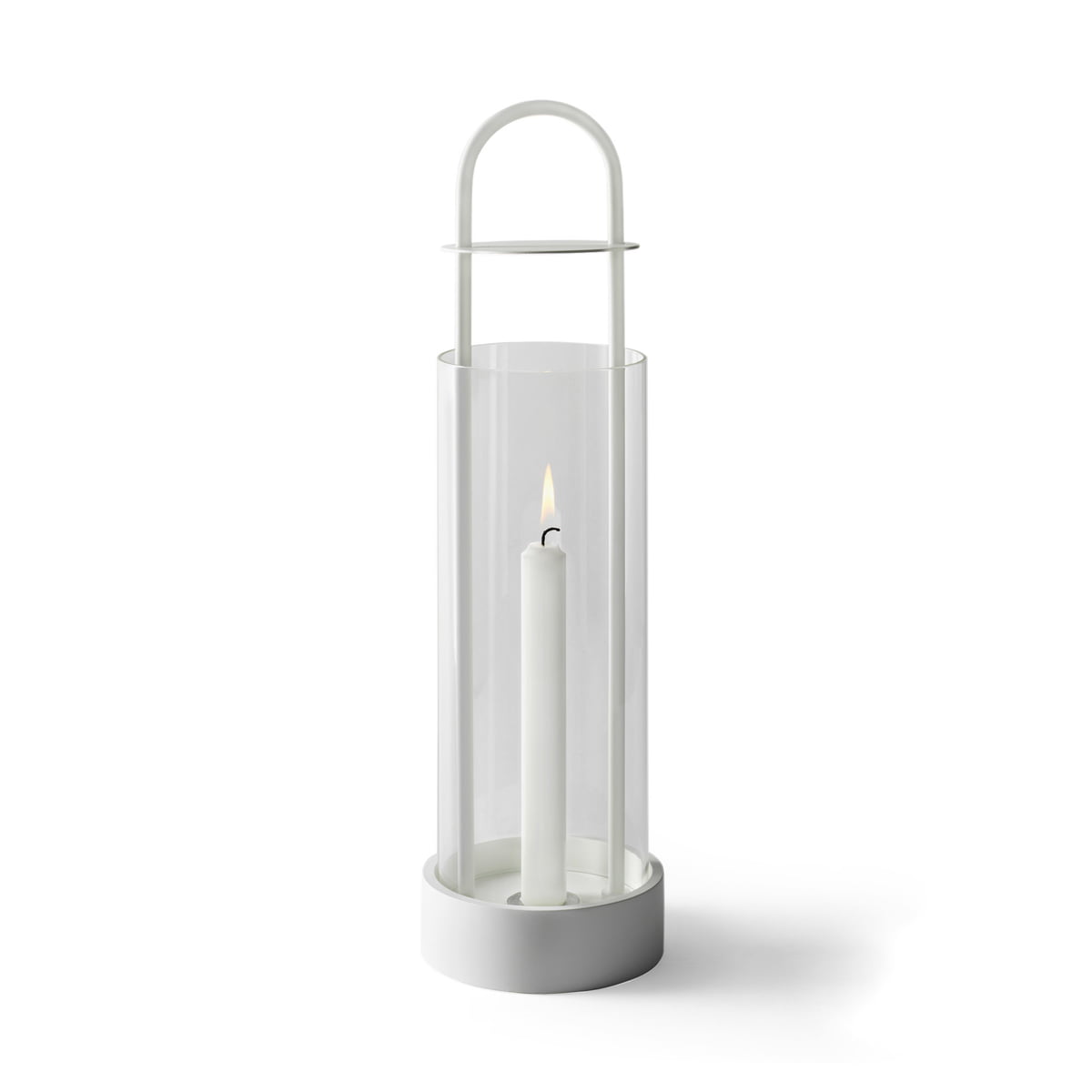 Design House Stockholm – Lotus Windlicht, weiß