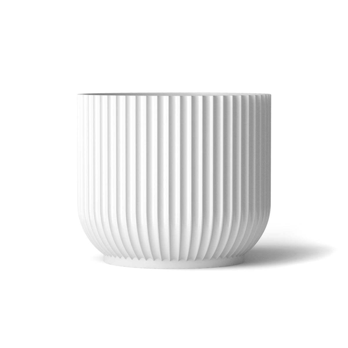Lyngby Porcelæn – Blumentopf, weiß, L
