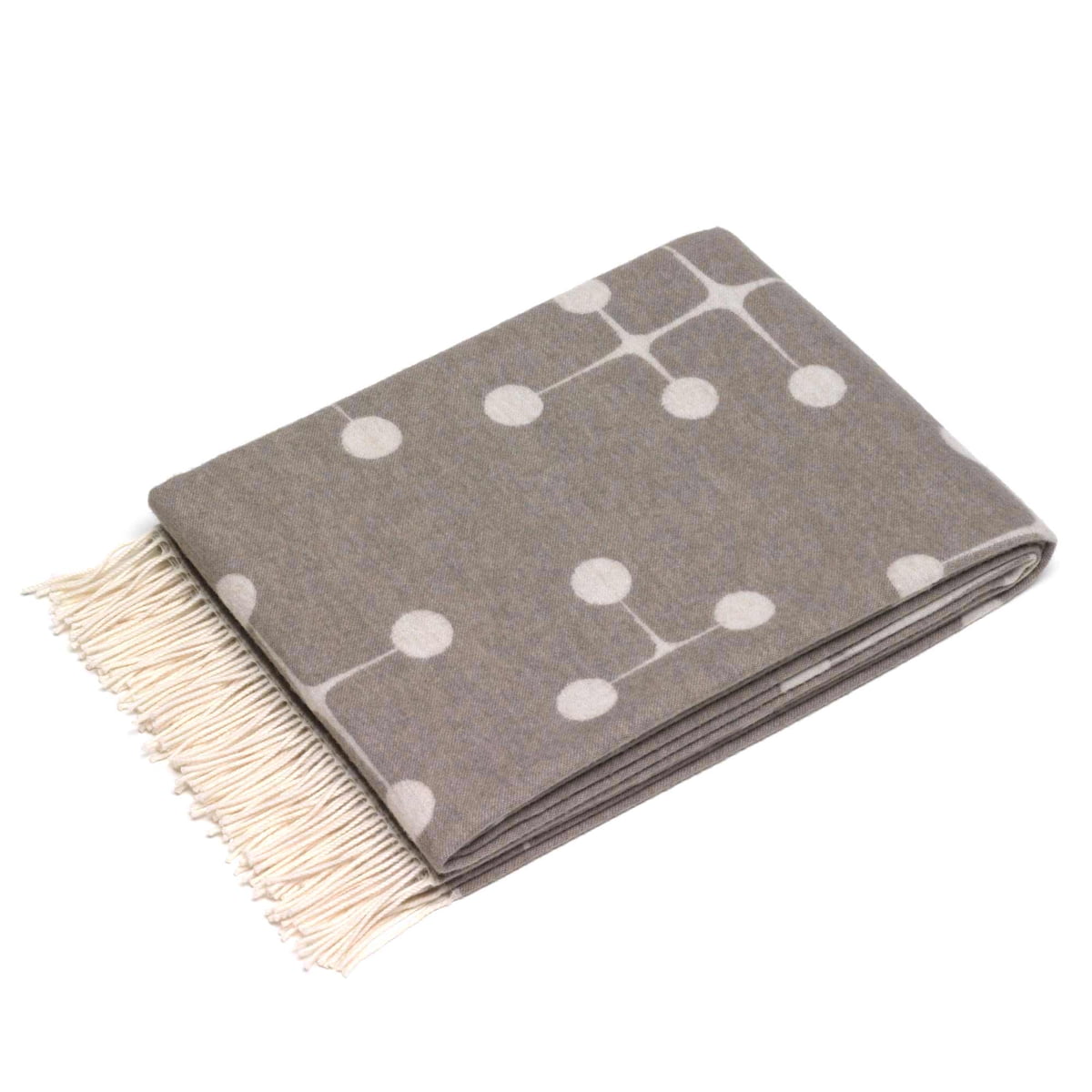 Vitra – Eames Wolldecke, Dot Pattern, taupe