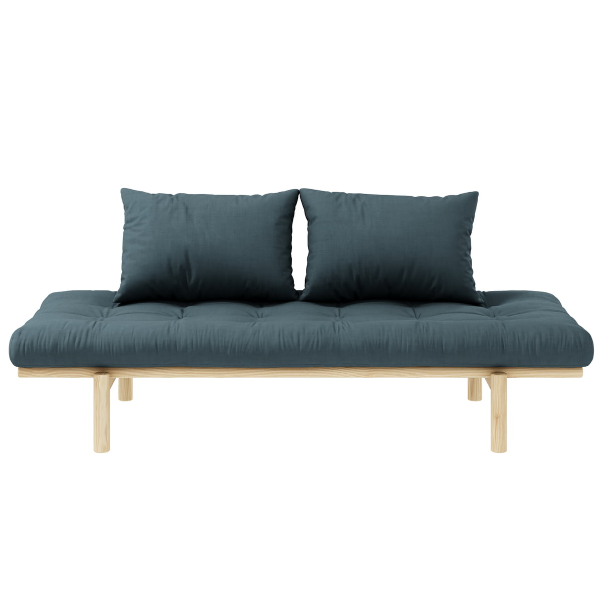 Karup Design – Pace Daybed, Kiefer natur / petrolblau