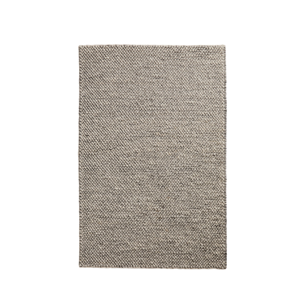 Woud – Tact Teppich, 90 x 140 cm, dunkelgrau