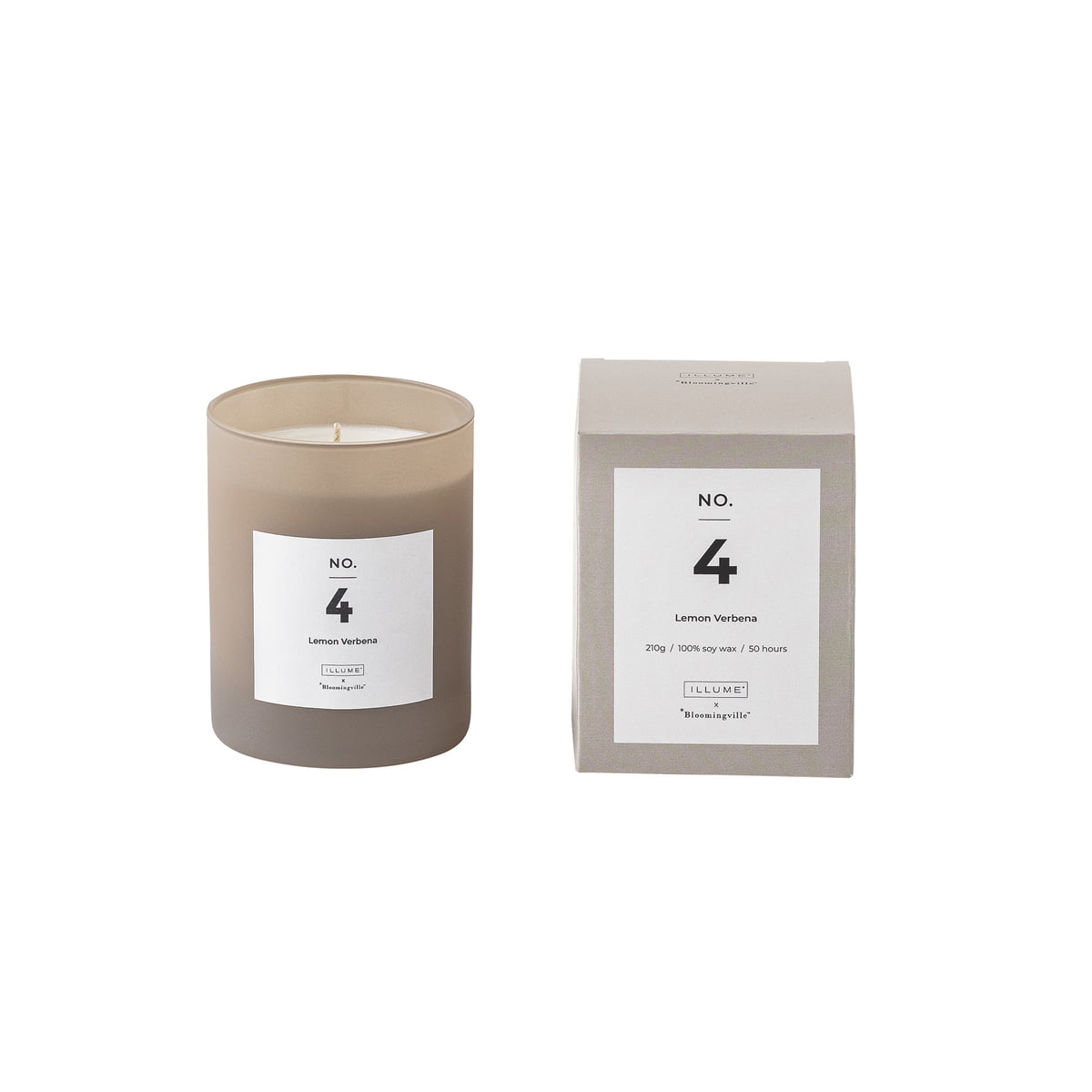 Bloomingville – ILLUME Duftkerze No. 4, Lemon Verbena