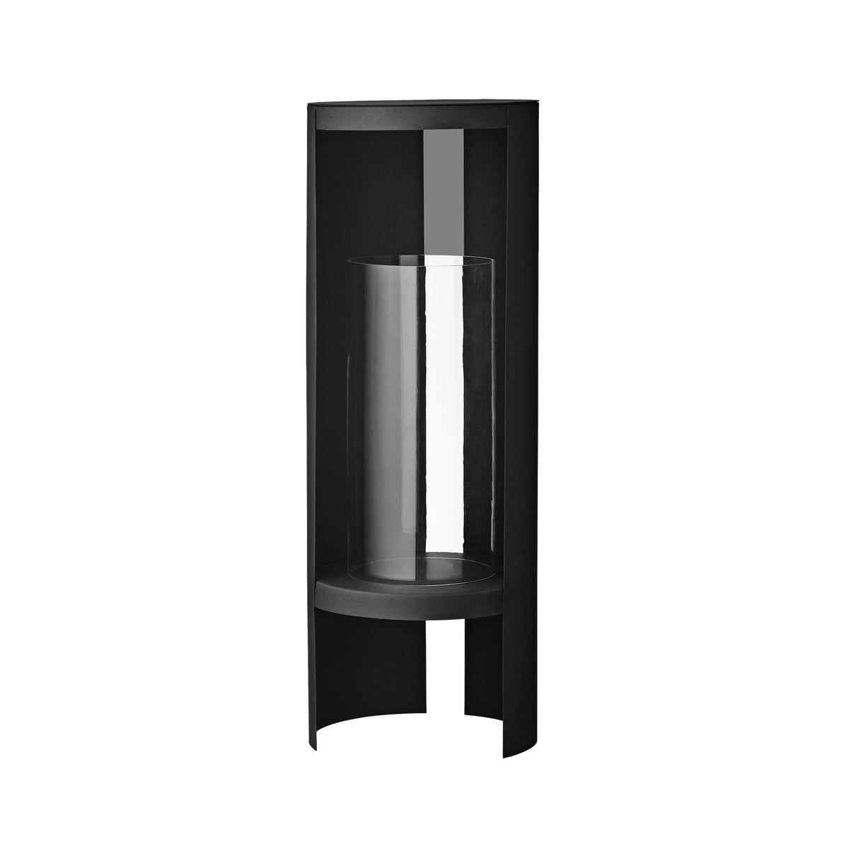 AYTM – Ora Windlicht, Ø 26,4 x H 73,4 cm, schwarz