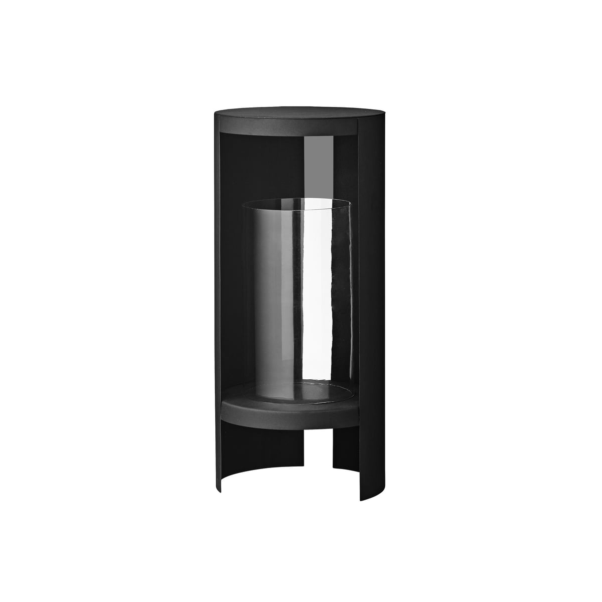 AYTM – Ora Windlicht, Ø 26,4 x H 58,4 cm, schwarz