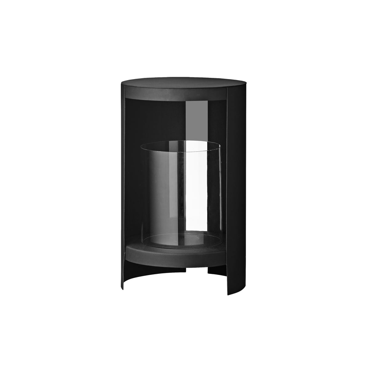 AYTM – Ora Windlicht, Ø 26,4 x H 43,4 cm, schwarz