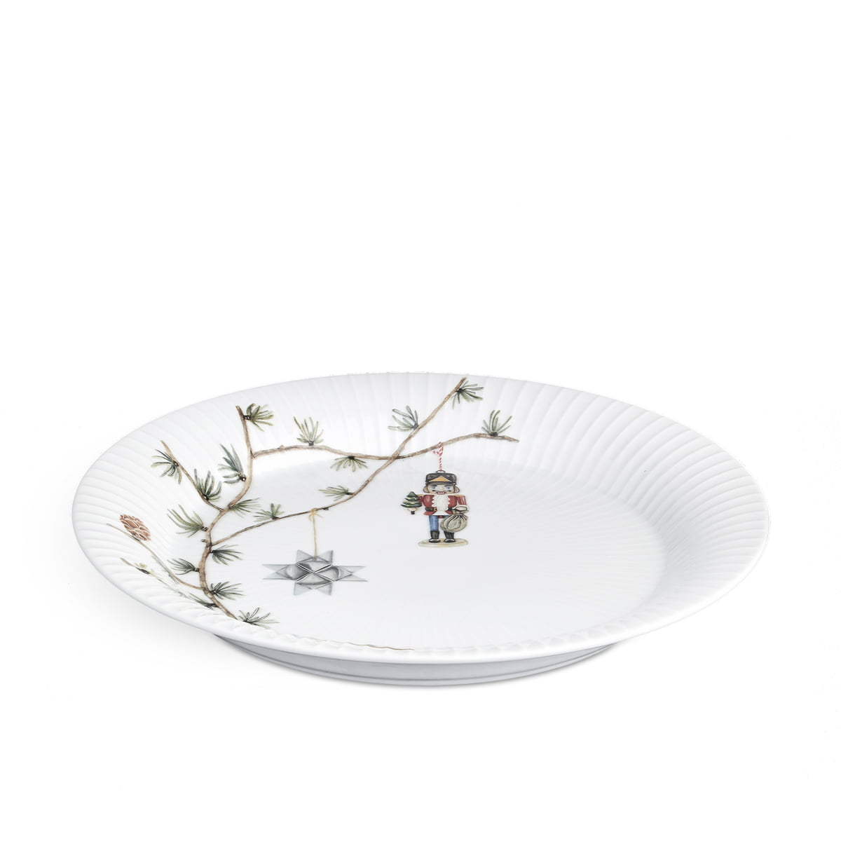 Kähler Design - Hammershøi Weihnachten Teller, Ø 27 cm, weiß