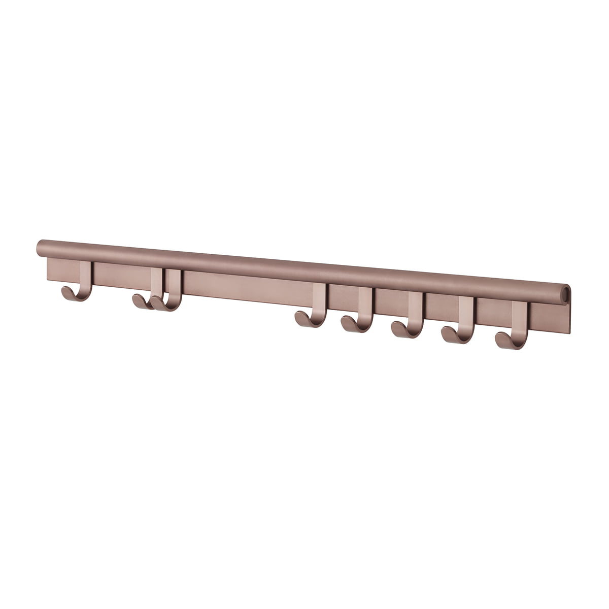 Muuto – Coil Wandgarderobe 100 cm, pflaume