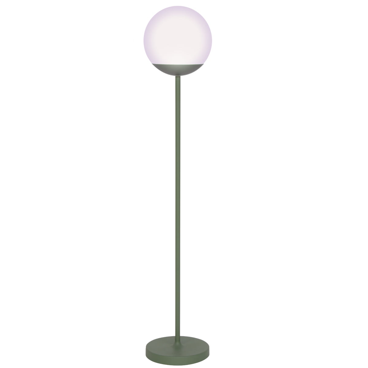Fermob – MOOON! Akku LED-Stehleuchte, H 134 cm, kaktus