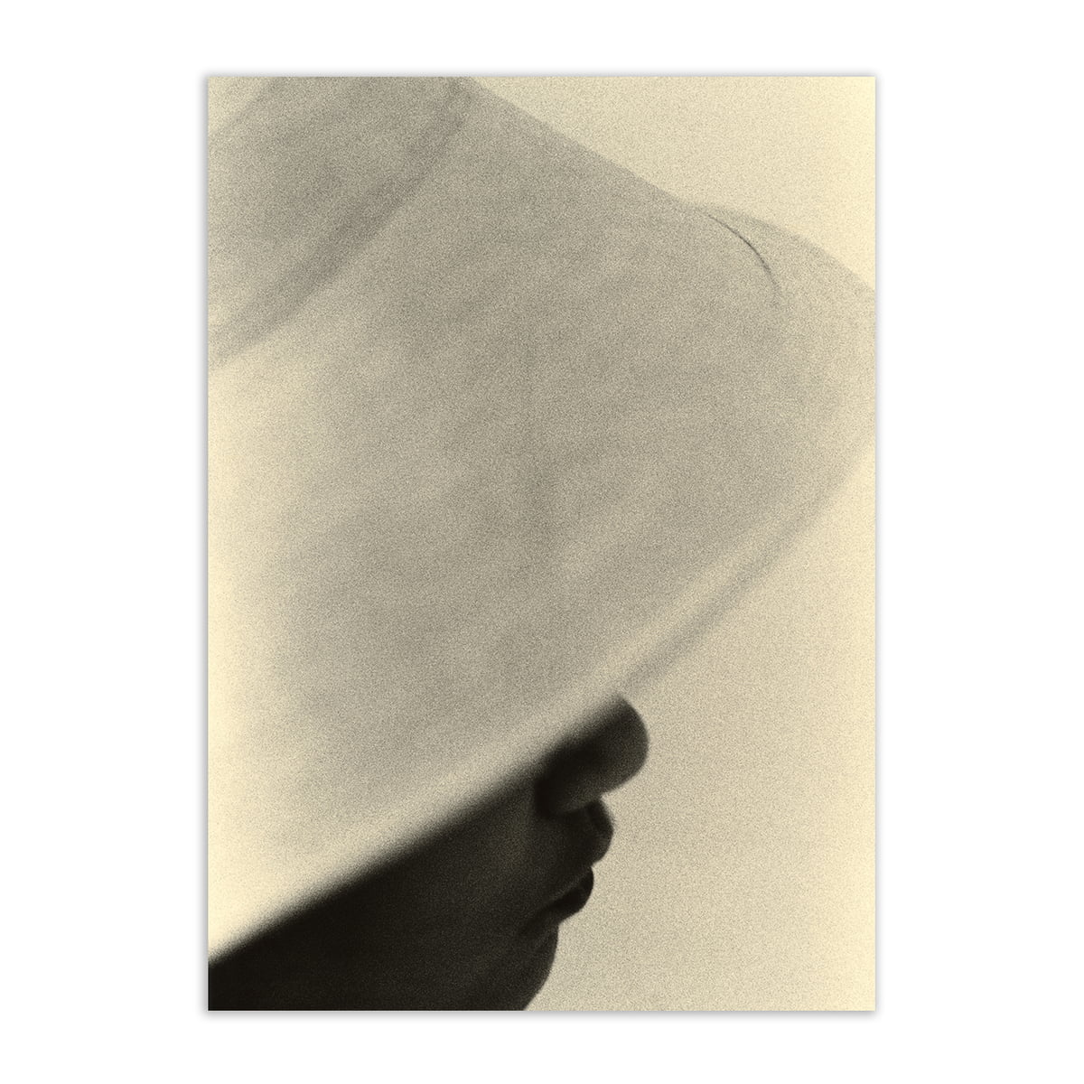 Paper Collective – Girl and Hat Poster, 50 x 70 cm