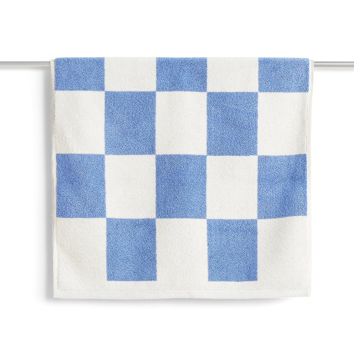 HAY – Check Badematte, 50 x 90 cm, sky blue